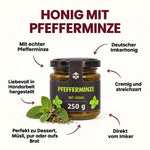 Pfefferminze mit Honig - kühl & minzig | 250g