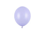 100 Stk. Luftballon Ø12cm "Uni Pastell" | Light Lilac