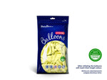 100 Stk. Luftballon Ø12cm "Uni Pastell" | Light Yellow
