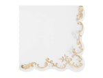 Servietten "Gold-Ornament" 12Stk./33x33cm