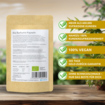 Bio Kurkuma Kapseln mit schwarzem Bio Pfeffer