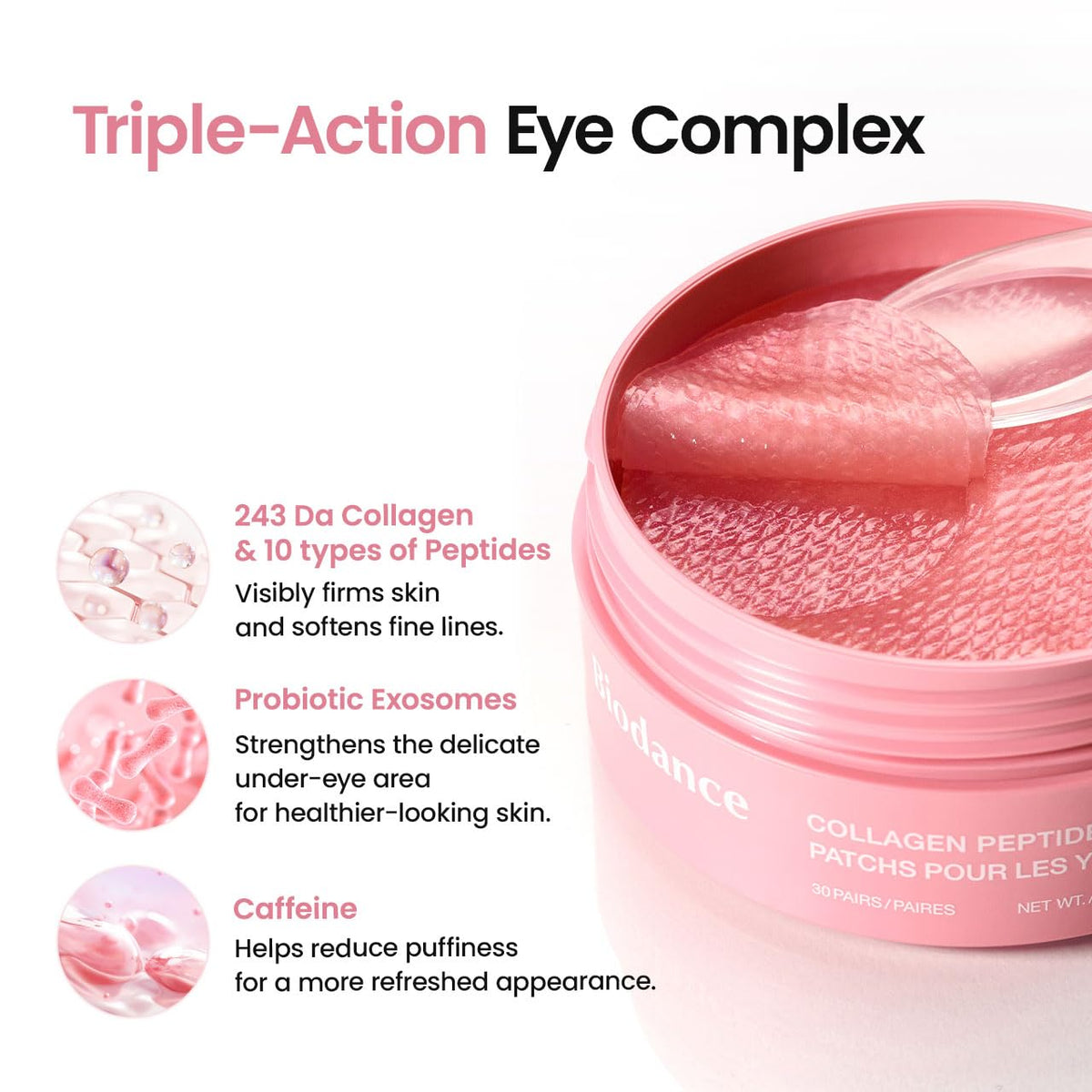 Biodance Collagen Peptide Eye Patches 85 g