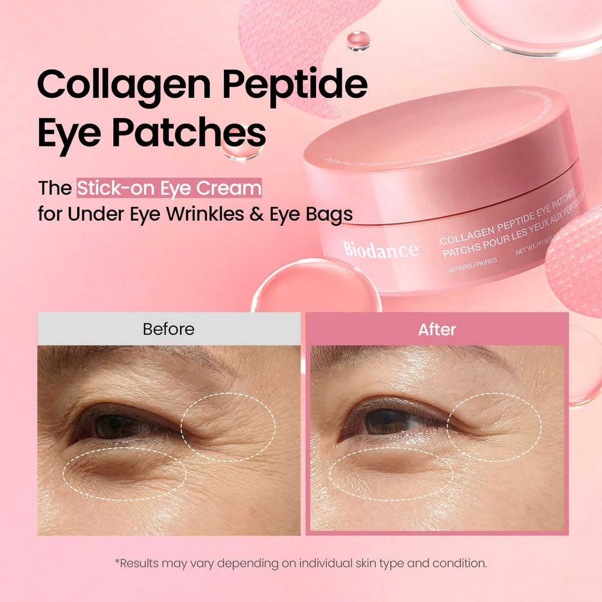 Biodance Collagen Peptide Eye Patches 85 g