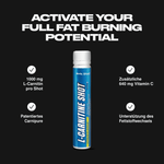 Body Attack L-Carnitine Shots 20x25ml - Citrus