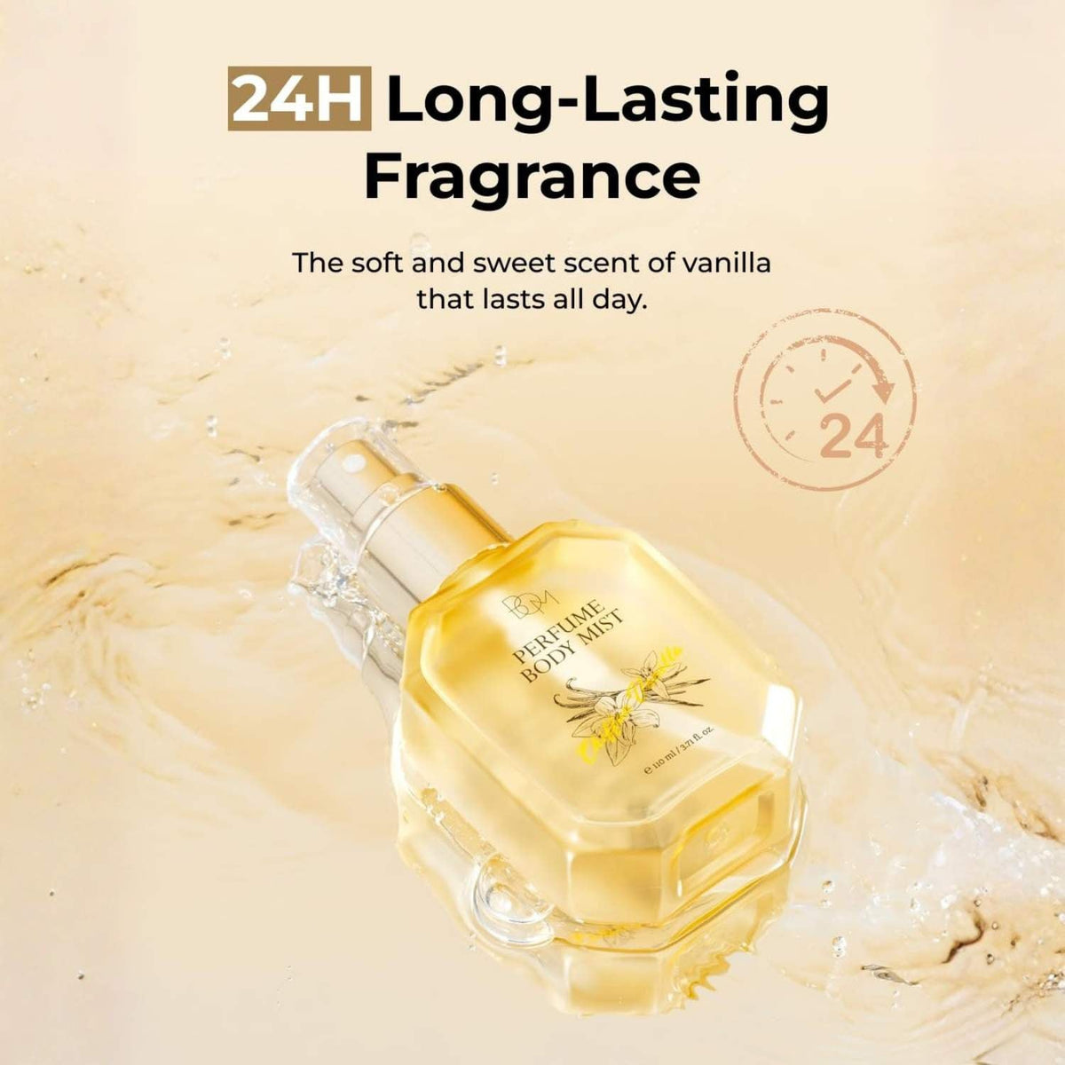 BOM Chiffon Vanilla Perfume Body Mist 110 ml