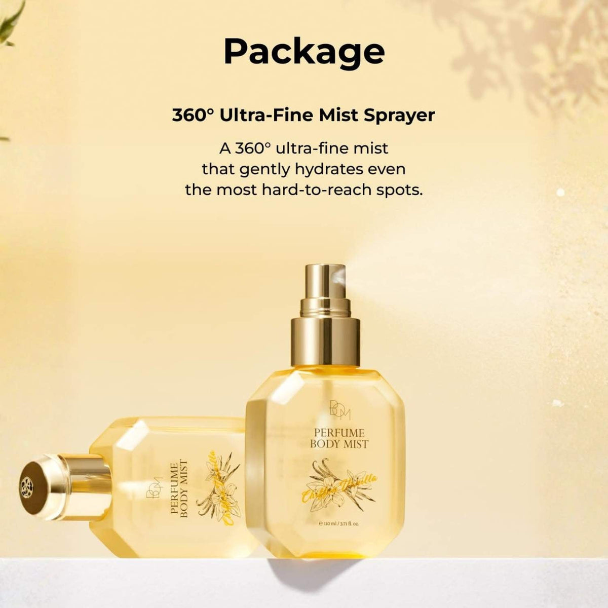 BOM Chiffon Vanilla Perfume Body Mist 110 ml