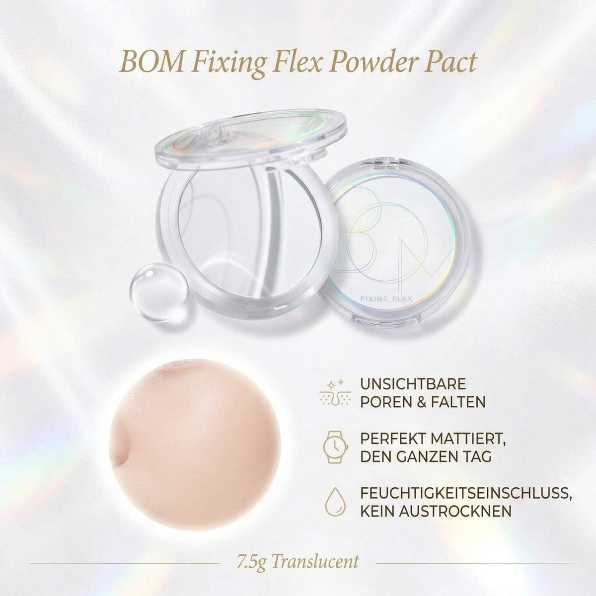 BOM Fixing Flex Powder Pact 7.5 g