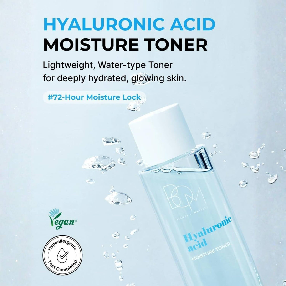 BOM Hyaluronic Acid Moisture Toner 200 ml