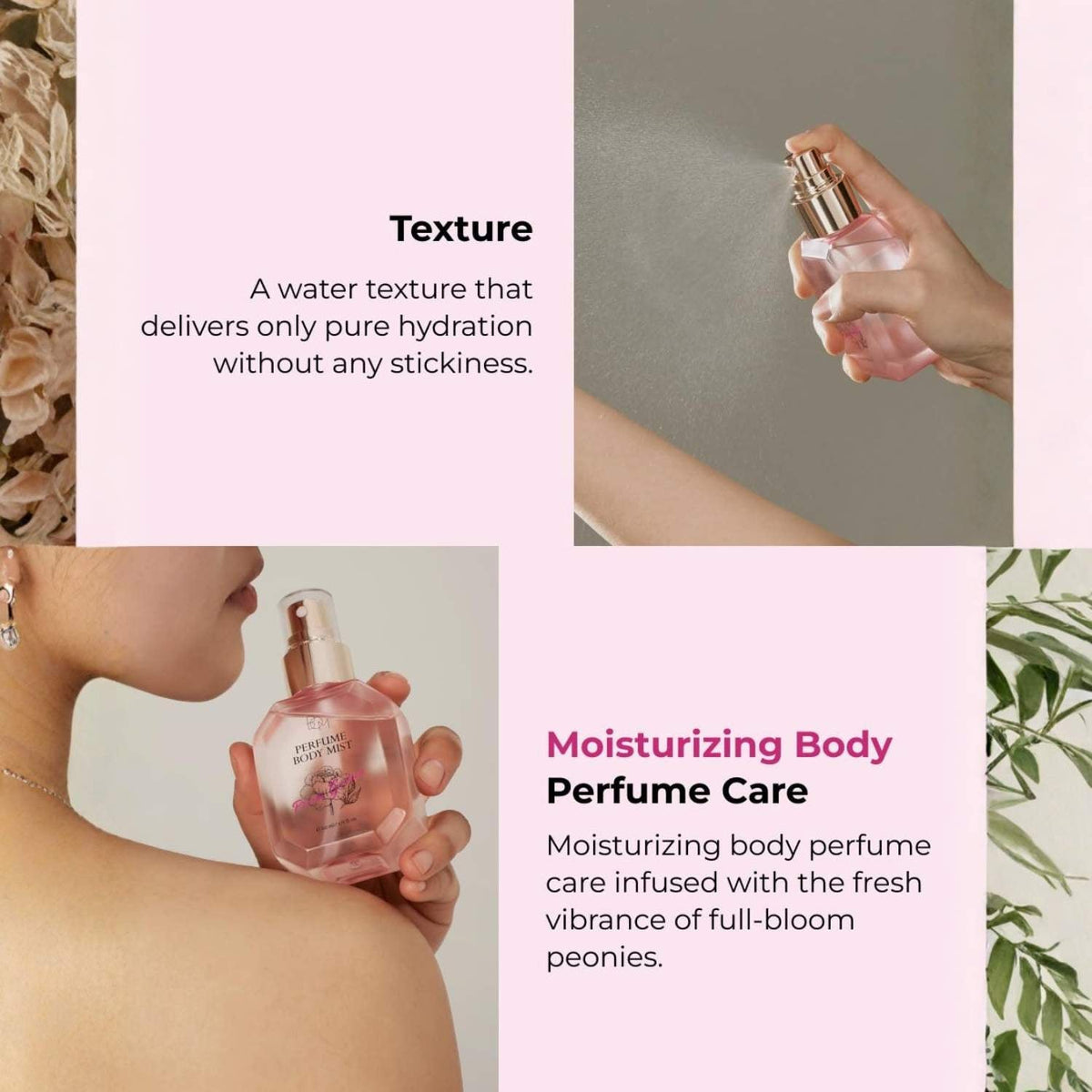 BOM Peony Garden Perfume Body Mist 110 ml