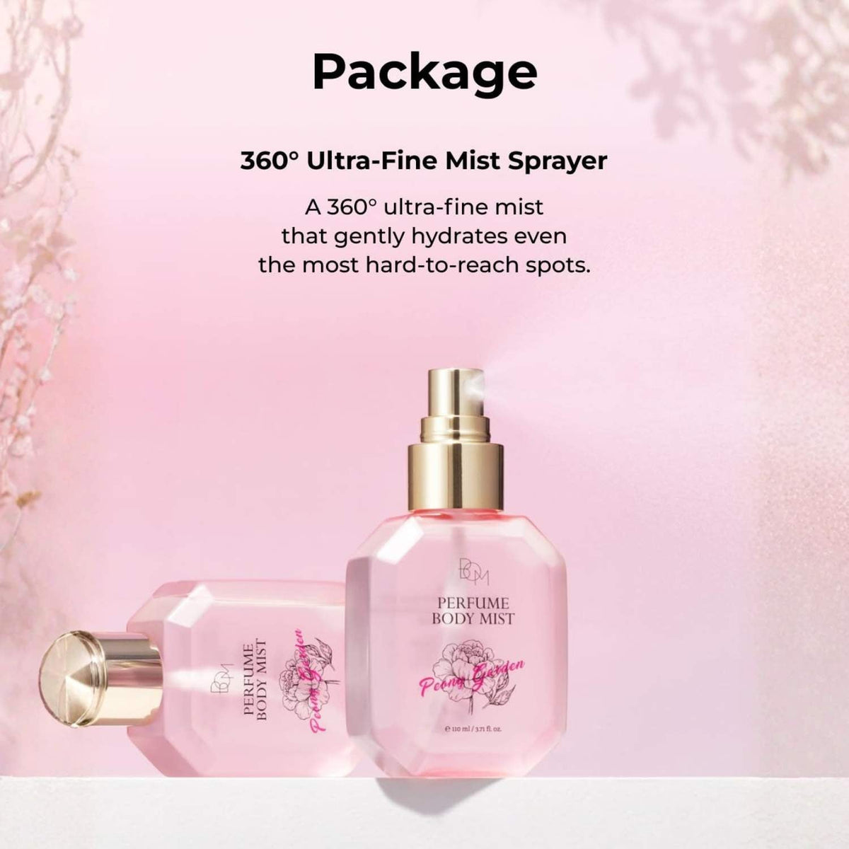 BOM Peony Garden Perfume Body Mist 110 ml