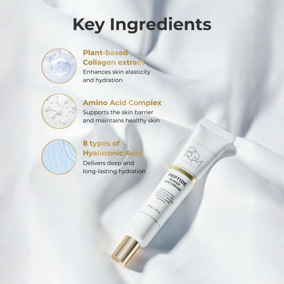 BOM Peptide Power Eye Cream 30 g