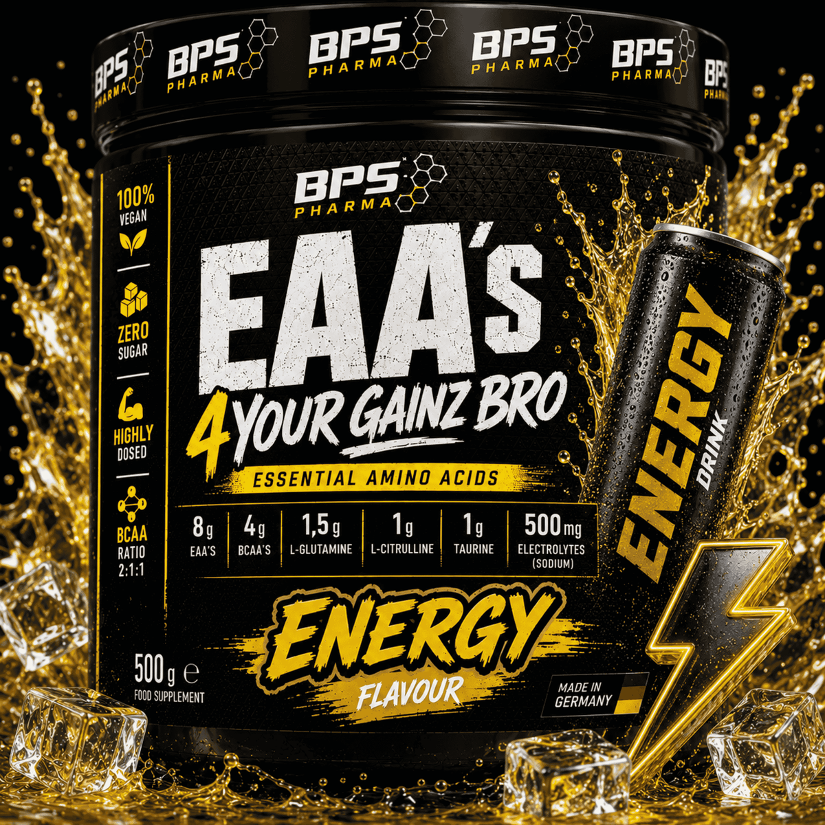BPS-Pharma - EAA´s 4Your Gainz Bro 500g