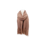 Damenschal Soft Cashmera » Fransenschal 180 x 70 cm » Winter Damen Schal » Herbst / Winter Schal
