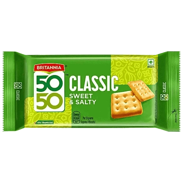 Britannia 50-50 sweet & salty biscuits 62g - Namma Markt