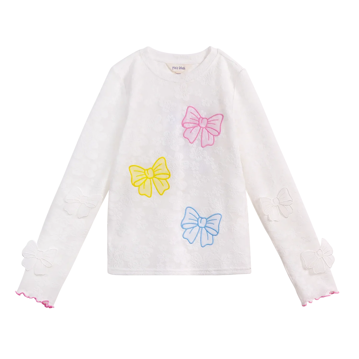 Butterfly Lace Mesh Layering Top