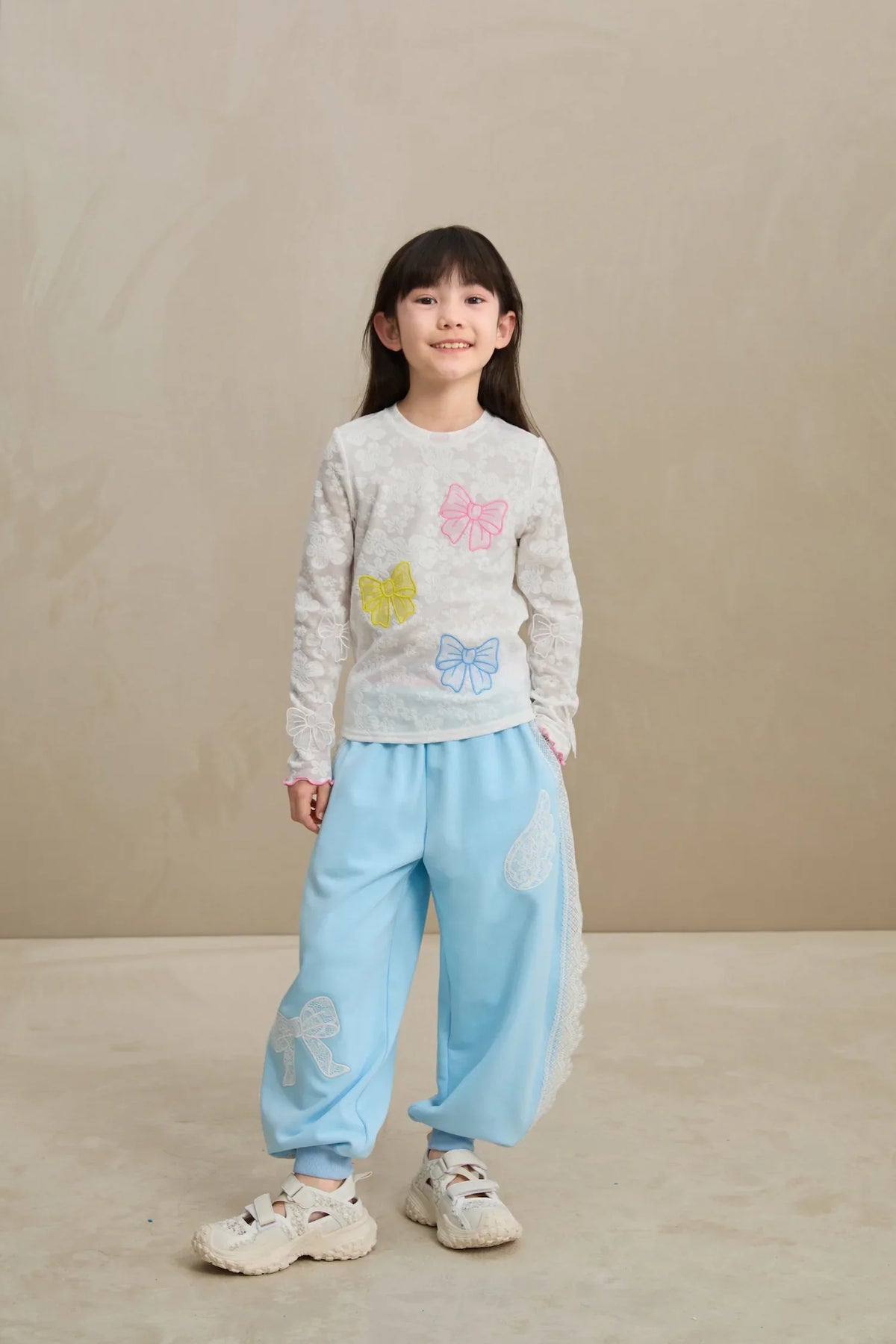 Butterfly Lace Mesh Layering Top
