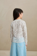 Butterfly Lace Mesh Layering Top