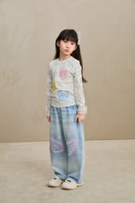 Butterfly Lace Mesh Layering Top