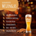 Stölzle Lausitz Weizenglas "Papa Saurus"