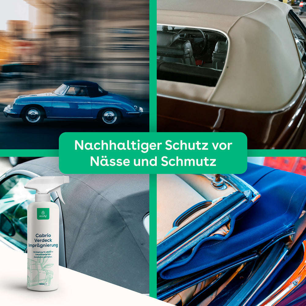 Cabrio-Verdeck-Imprägnierung Namma Markt