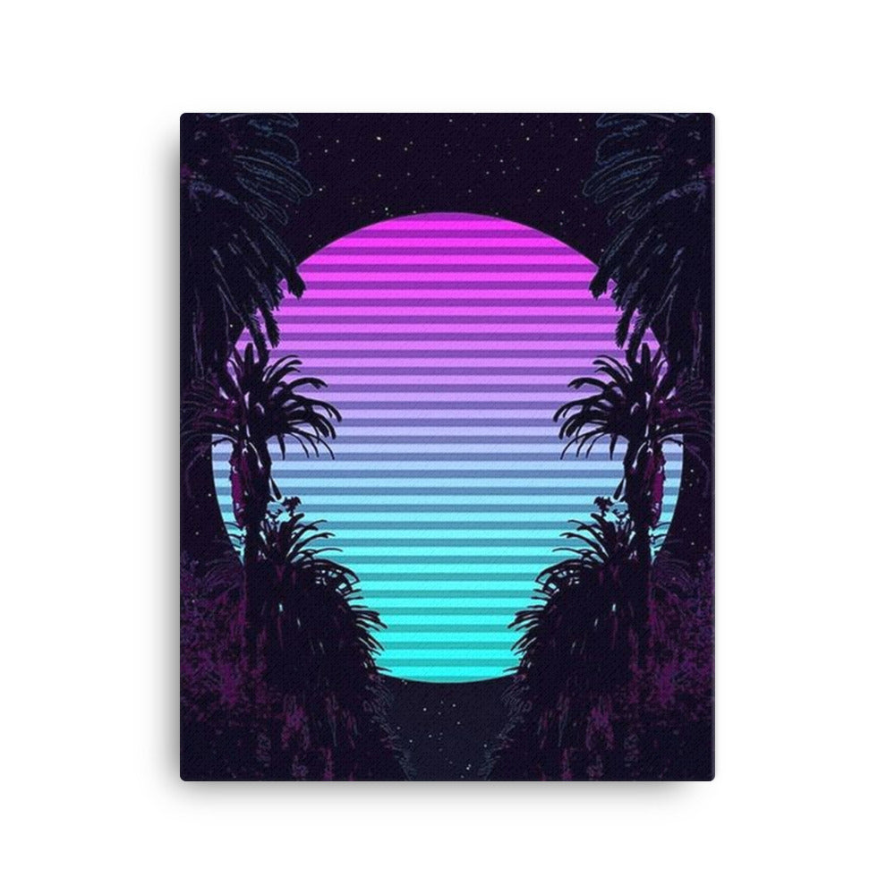 Mooqi Psychedelic Cargo Vibes Leinwand
