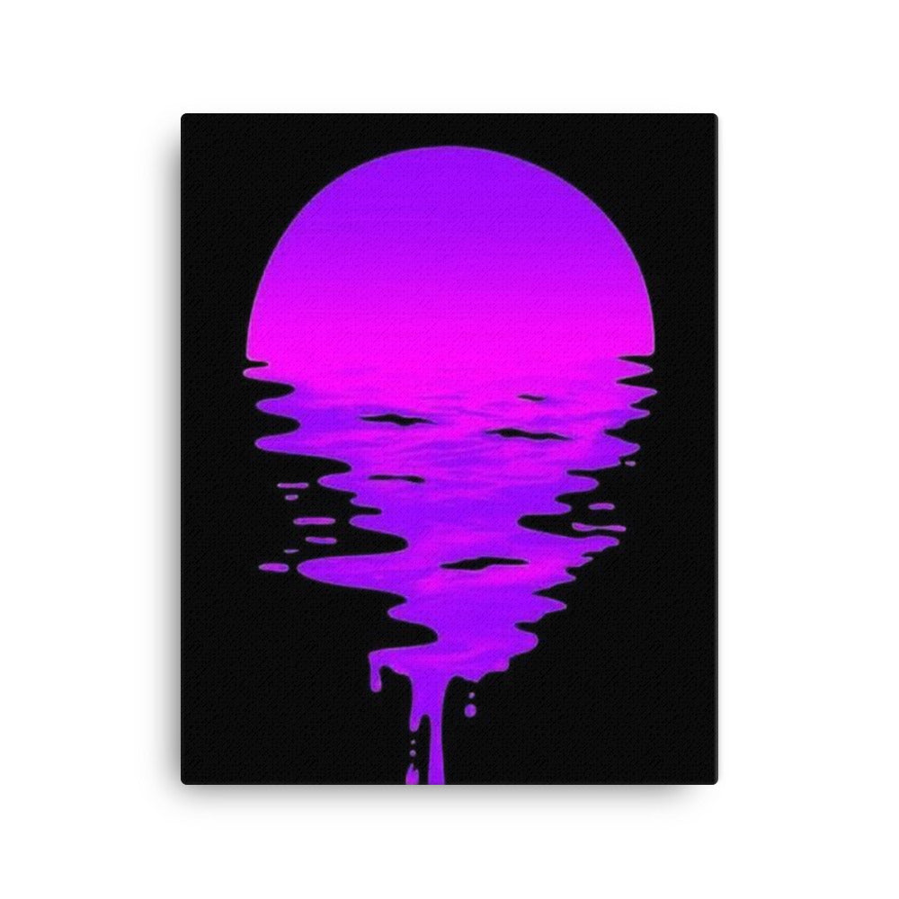 Purple Sun Poster