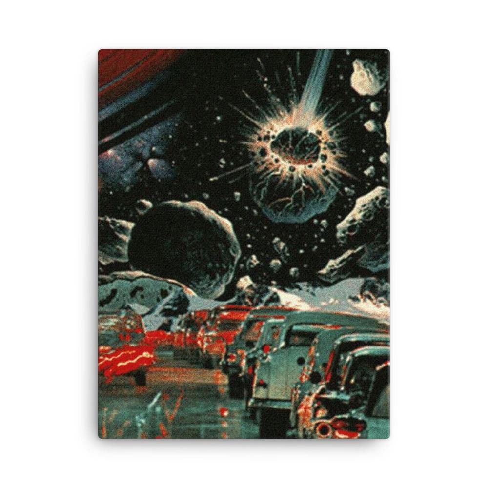 Apokalypse Art Leinwand - Trippy Wall Art