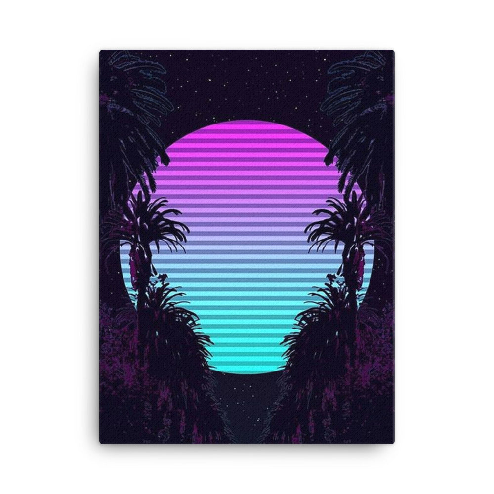 Mooqi Psychedelic Cargo Vibes Leinwand