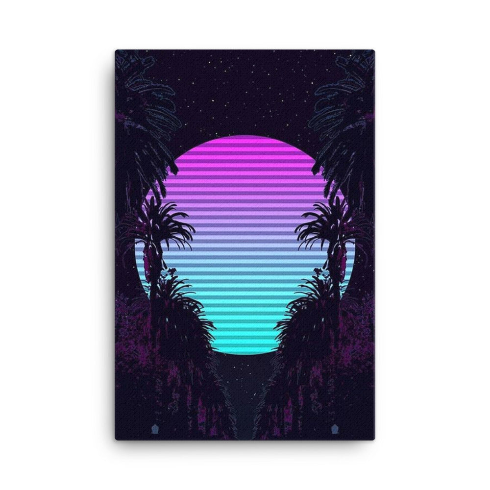 Mooqi Psychedelic Cargo Vibes Leinwand