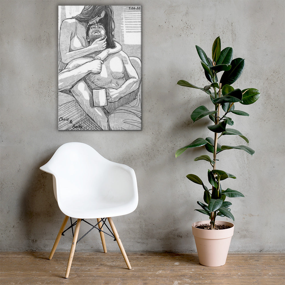 Personalisiere Deine Leinwand
