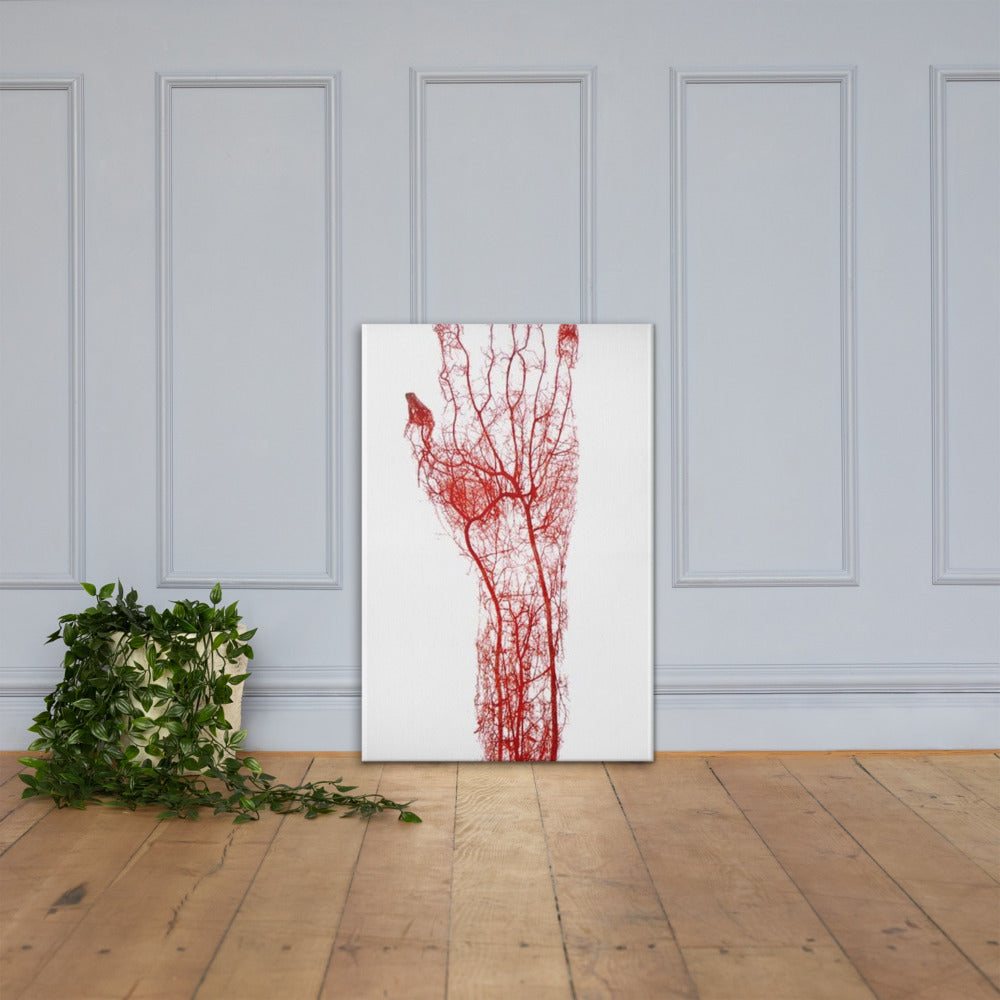 Bloody Hands Leinwand