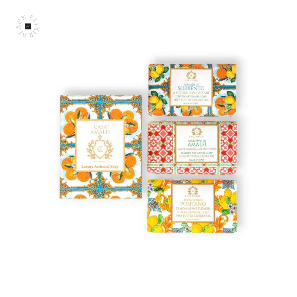 CASA AMALFI SUMMER IN SORRENTO 3 SOAP SET