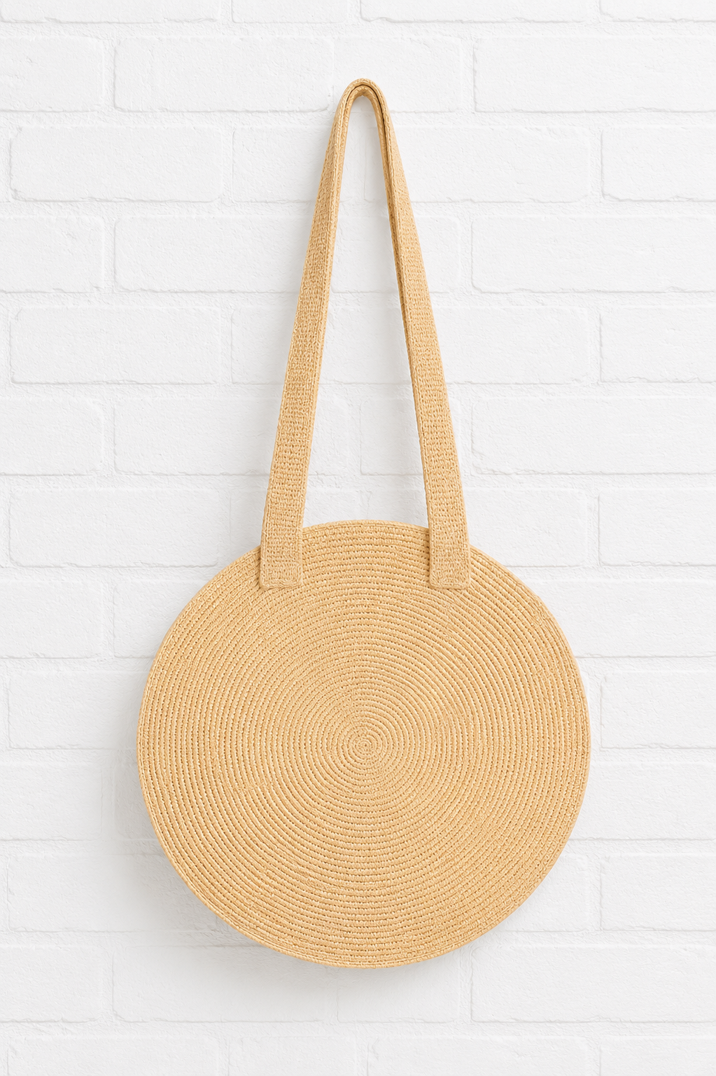 Shopper Bast- Tasche- Creme - ALLE FARBTYPEN