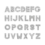 Hundehalstuch mit Namen und Hundehalsband aus echtem Leder. Besetzt mit glitzer Strass-Buchstaben