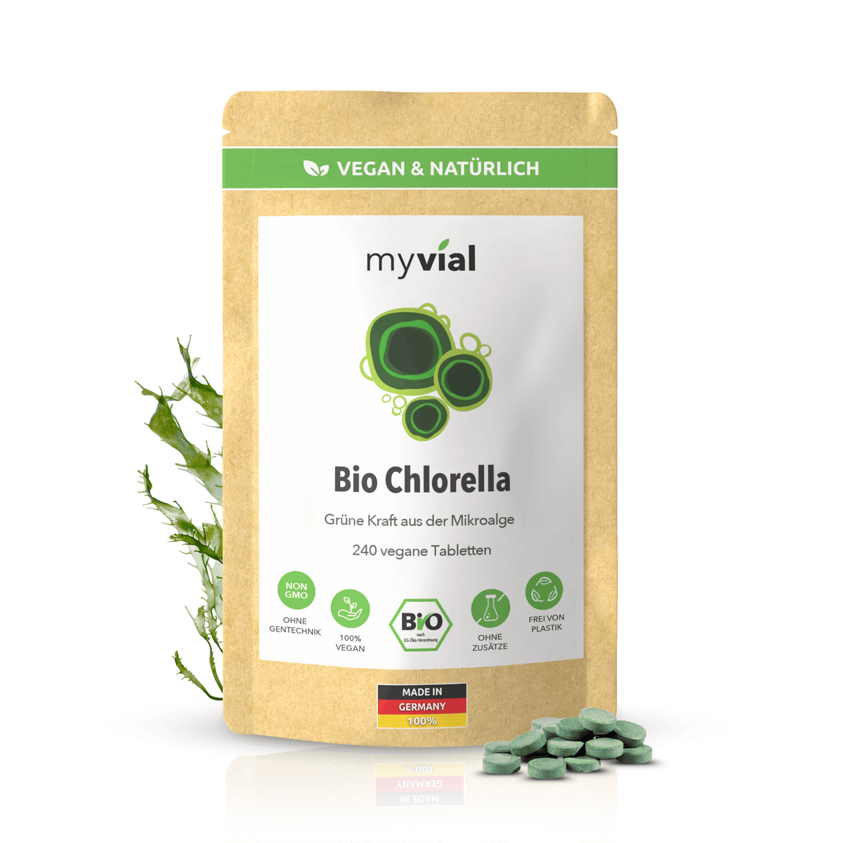 Bio Chlorella Tabletten Presslinge Namma Markt