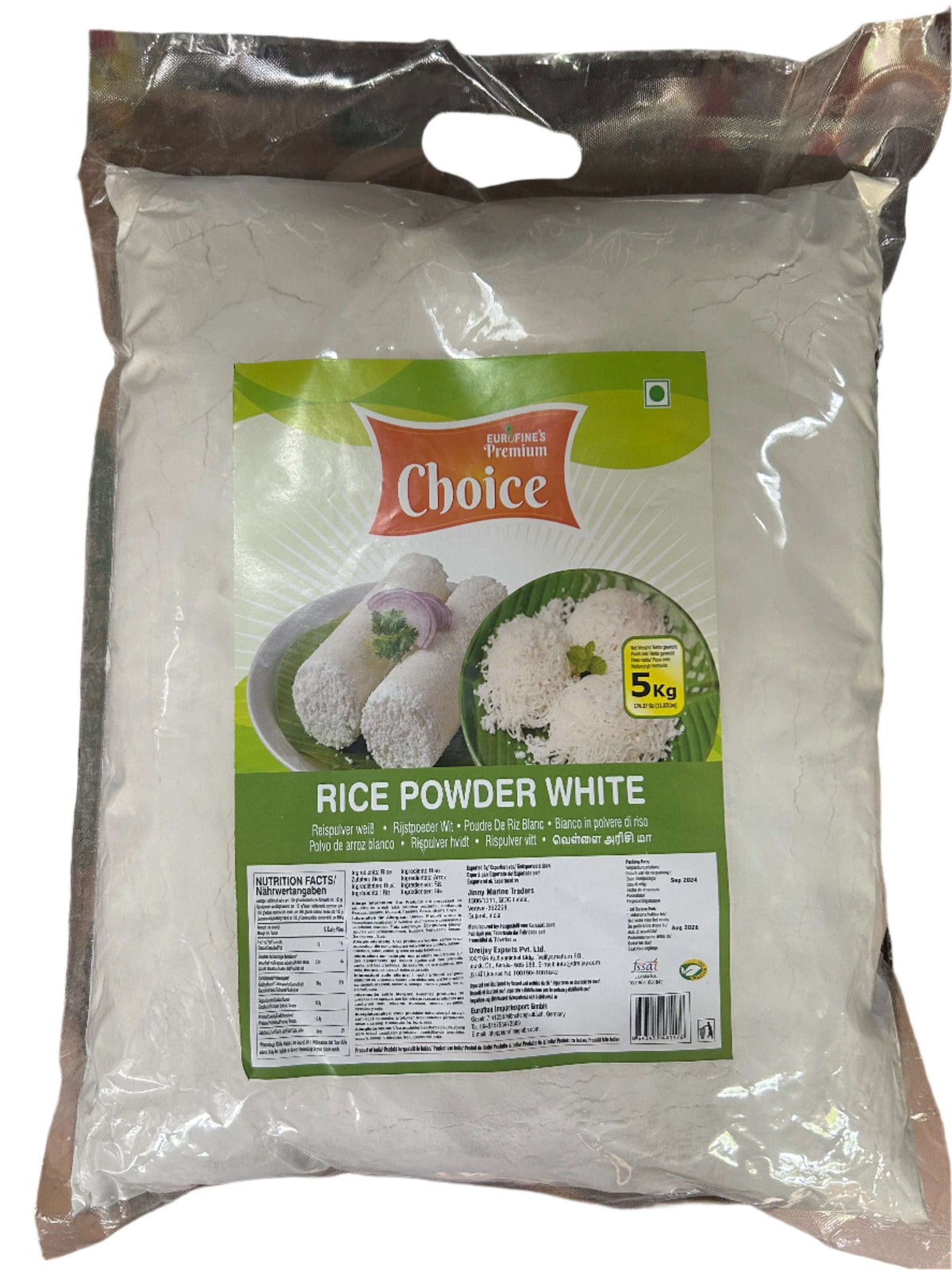 Choice white Rice Flour 5kg - Namma Markt