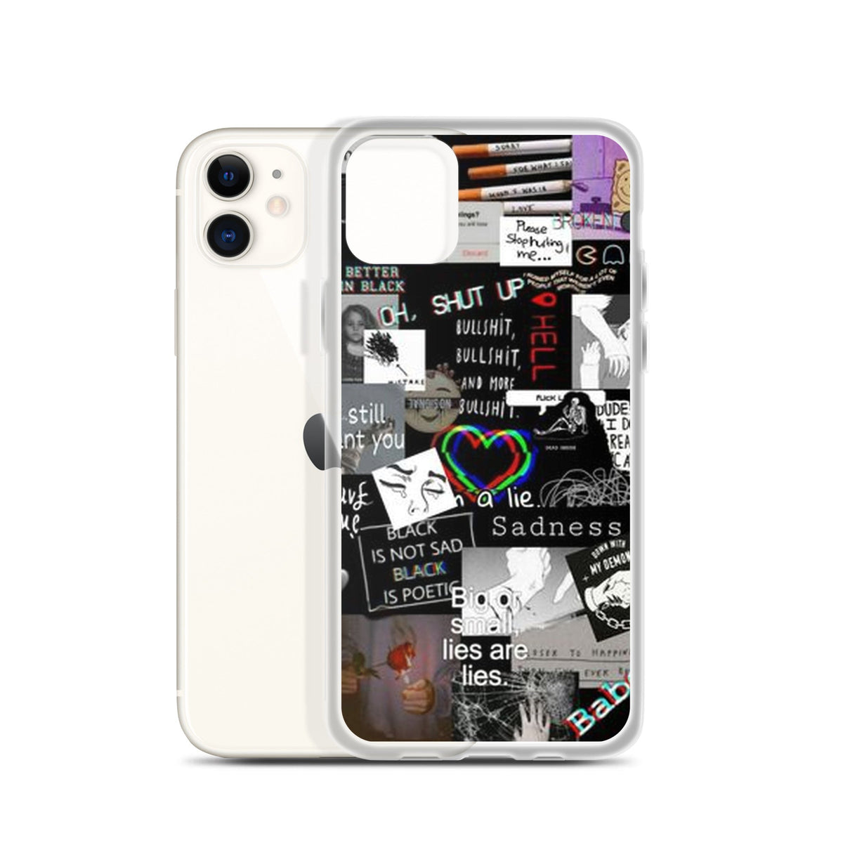 Black Design iPhone Handyhülle