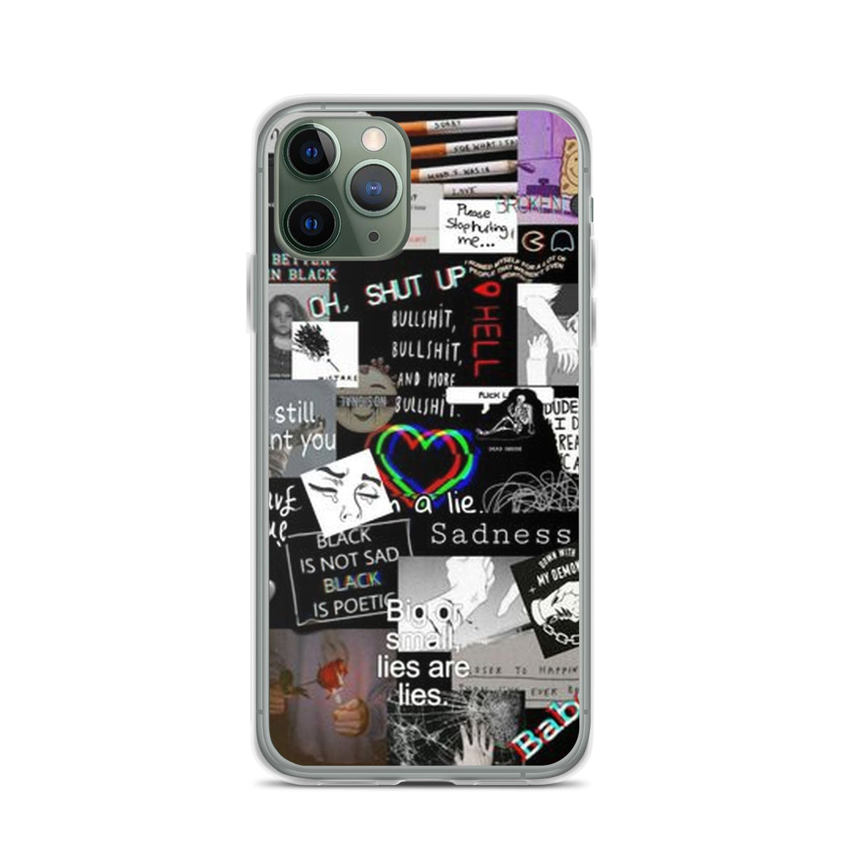 Black Design iPhone Handyhülle