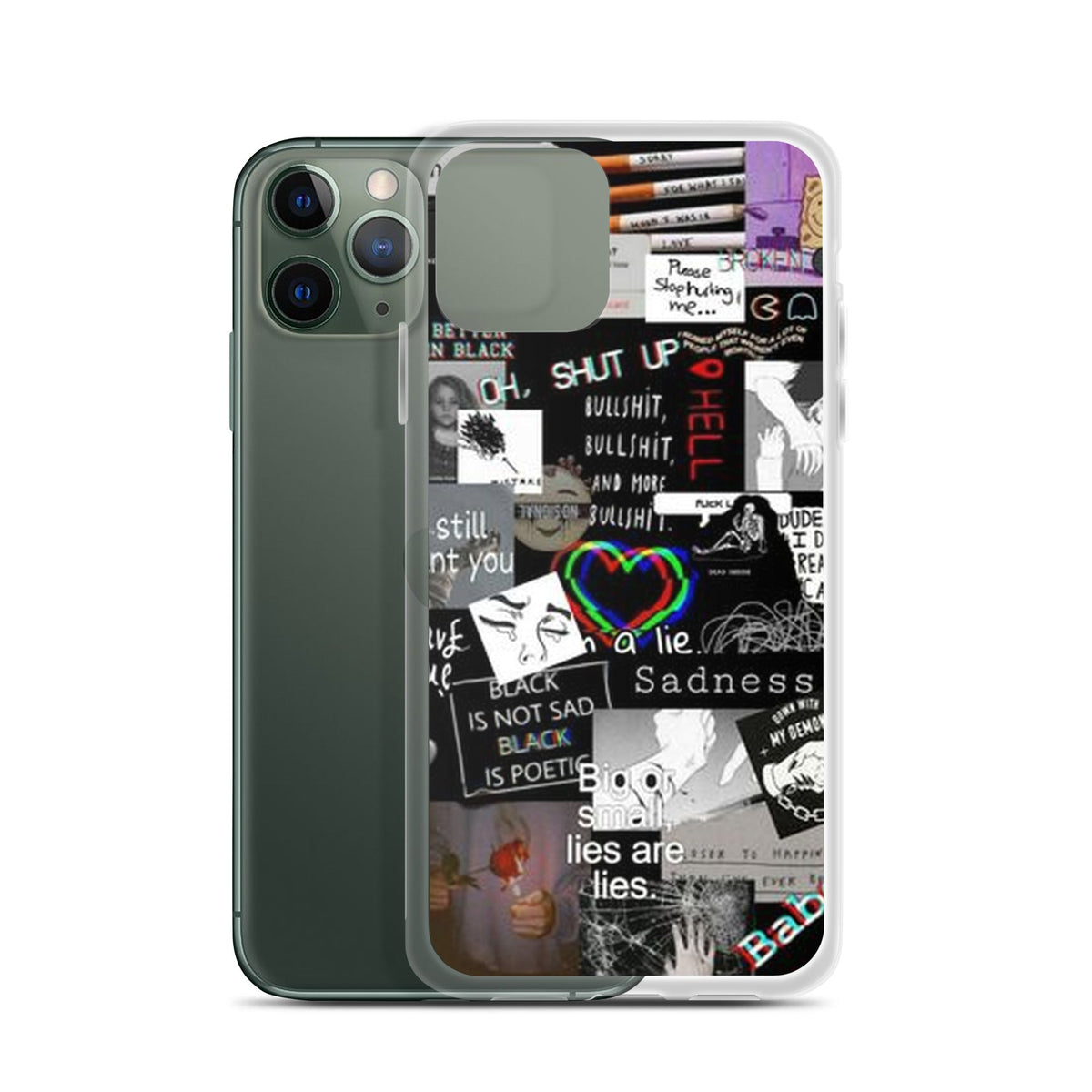 Black Design iPhone Handyhülle