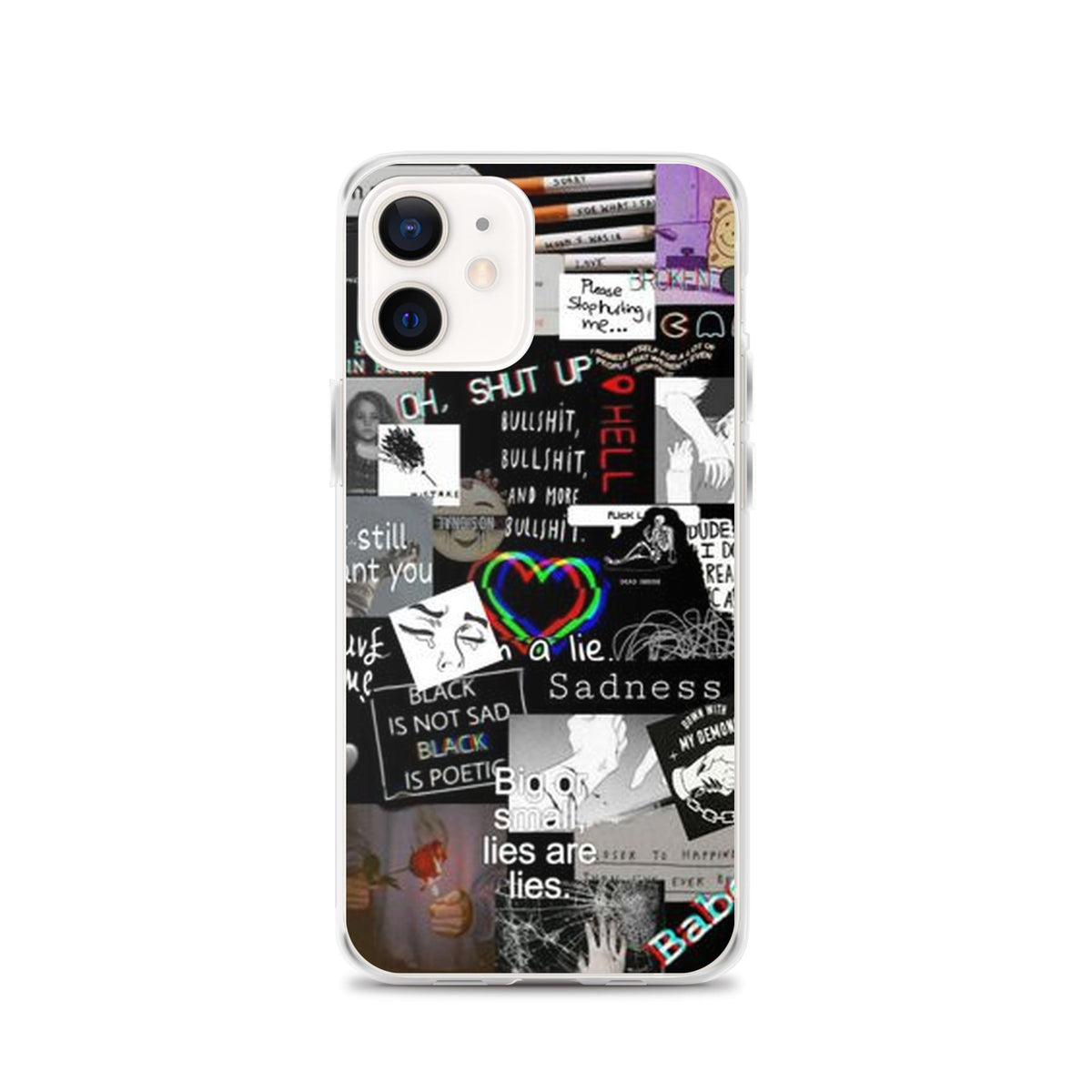 Black Design iPhone Handyhülle
