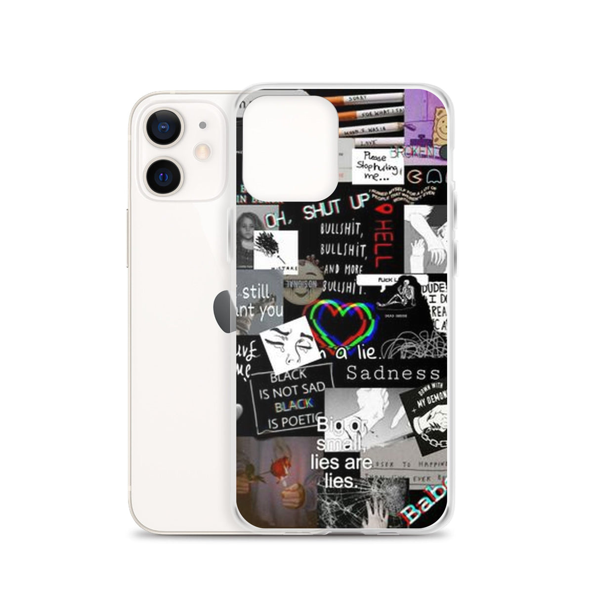 Black Design iPhone Handyhülle