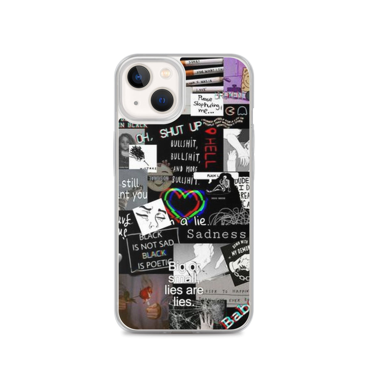 Black Design iPhone Handyhülle