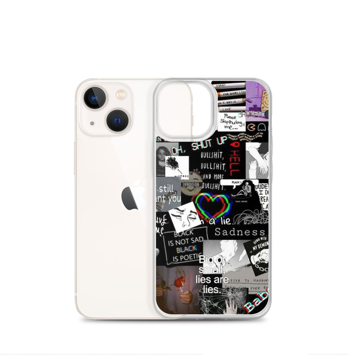 Black Design iPhone Handyhülle