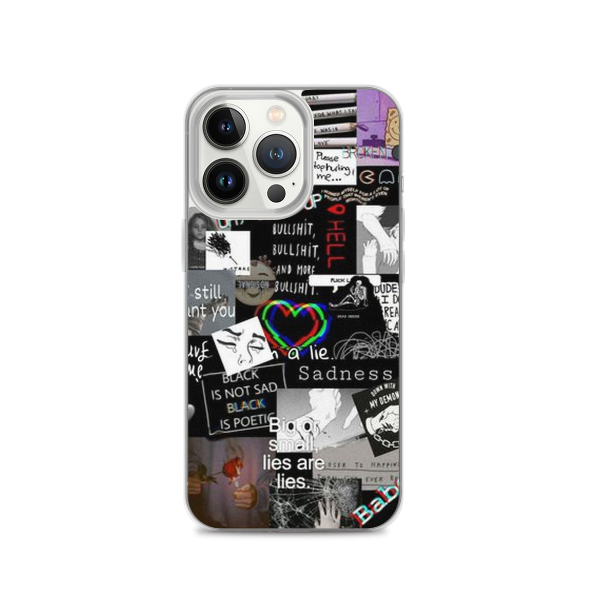 Black Design iPhone Handyhülle