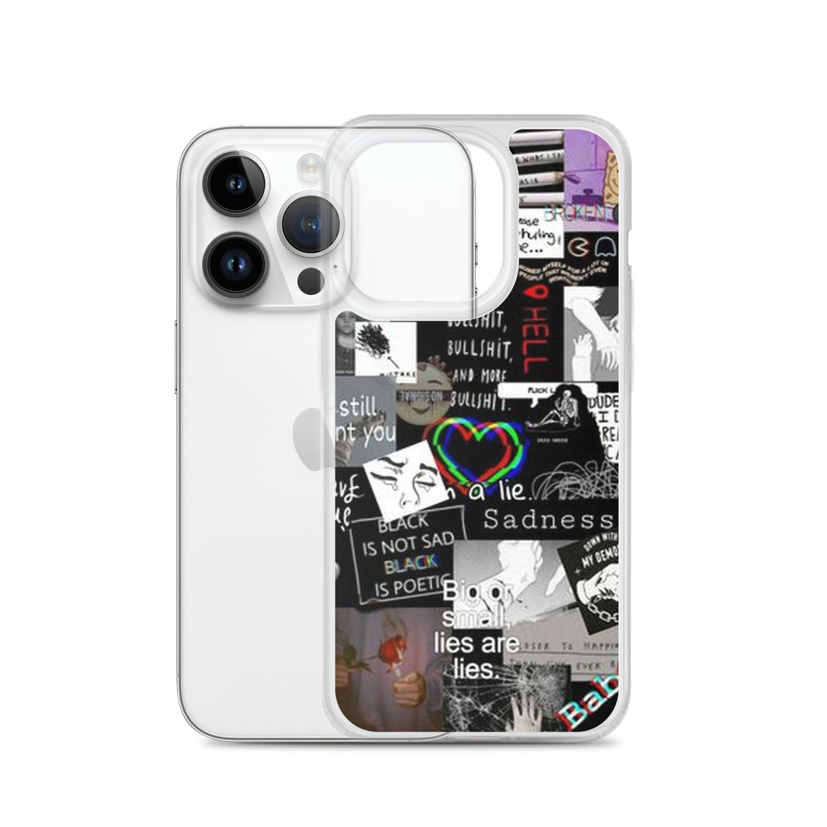 Black Design iPhone Handyhülle