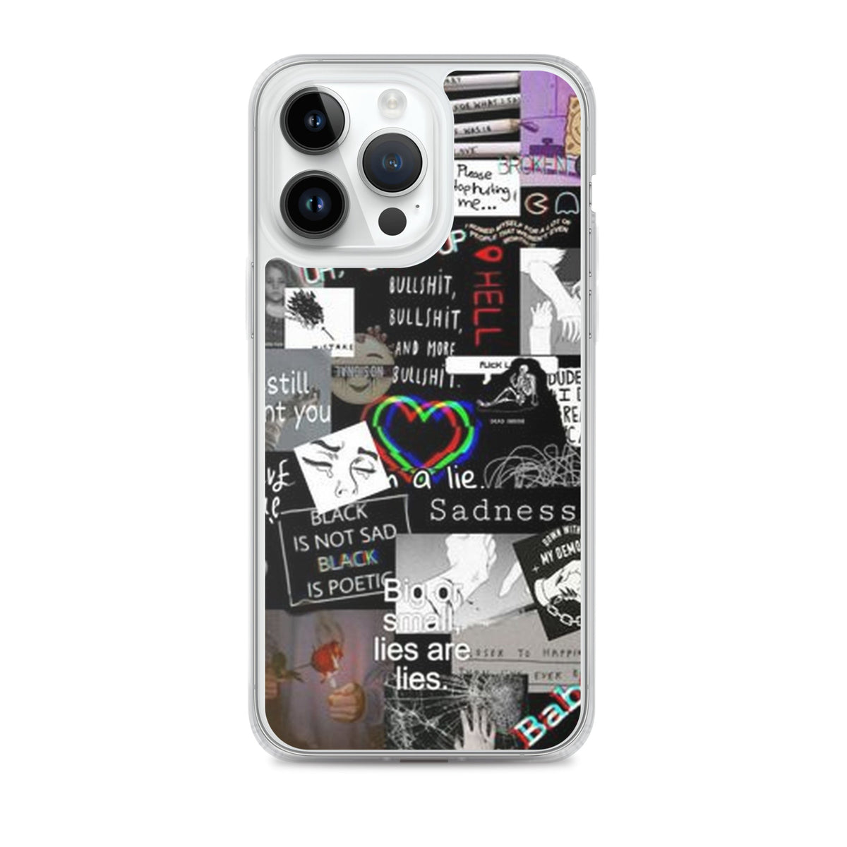 Black Design iPhone Handyhülle