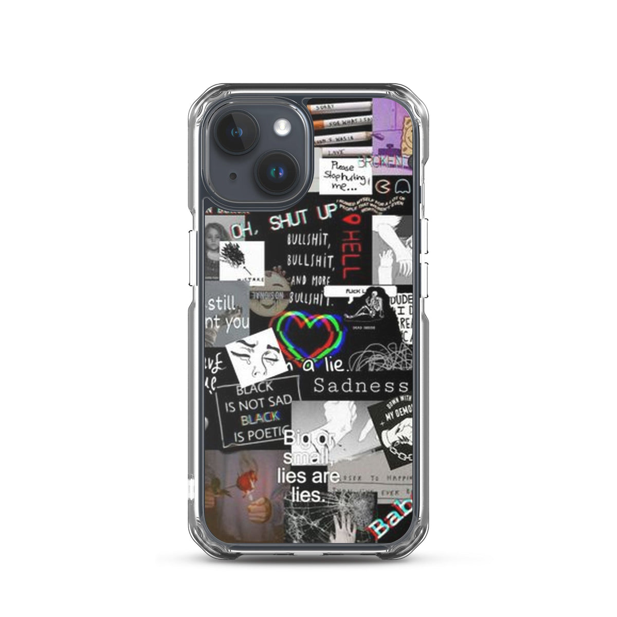Black Design iPhone Handyhülle