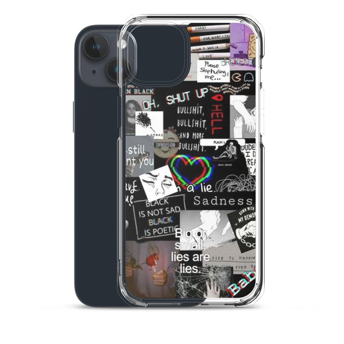 Black Design iPhone Handyhülle