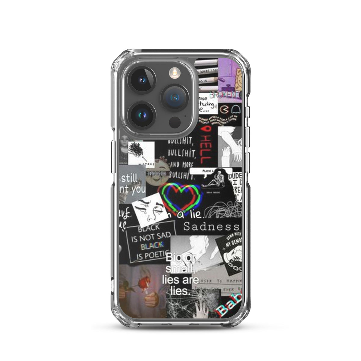 Black Design iPhone Handyhülle