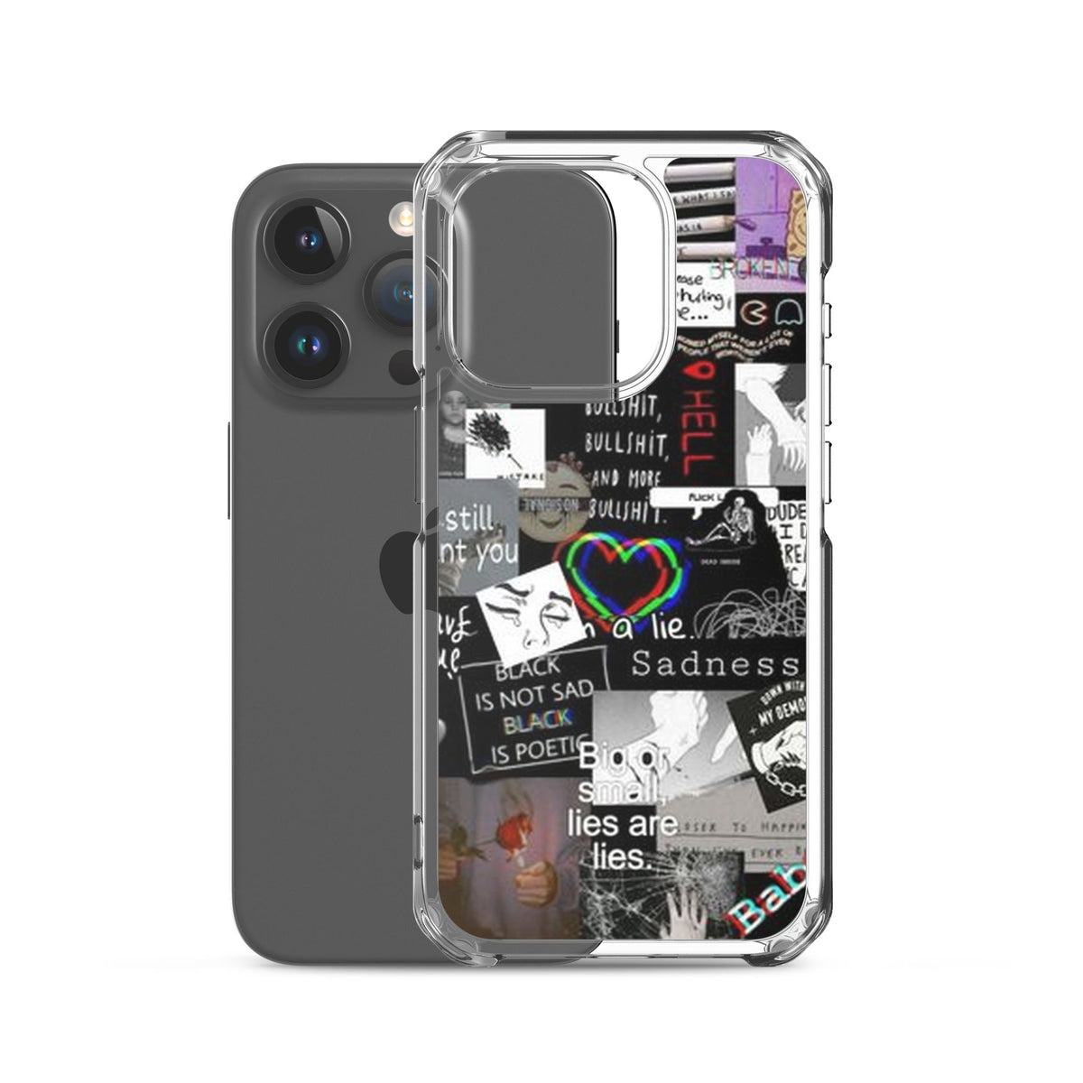 Black Design iPhone Handyhülle